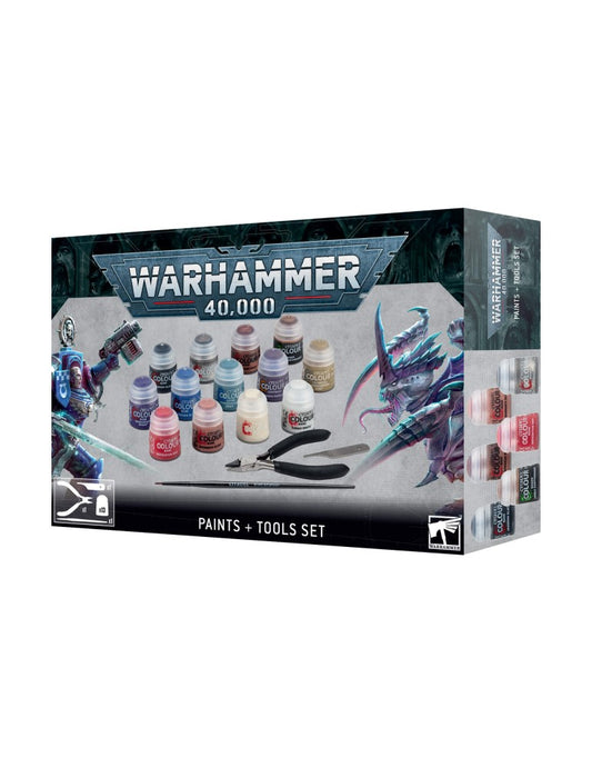 40K: Warhammer 40,000: Paints + Tools Set