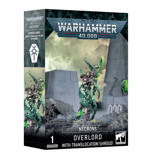 Necrons: Overlords with Translocation Shroud