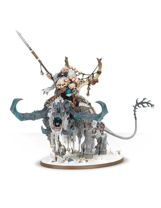 Ogor Mawtribes: Frostlord on Stonehorn